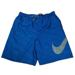 Nike Blue Swim Trunks
